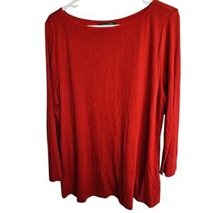 Lauren Ralph Lauren Womens Blouse Holiday Stretch Classic Preppy XL Minimalist